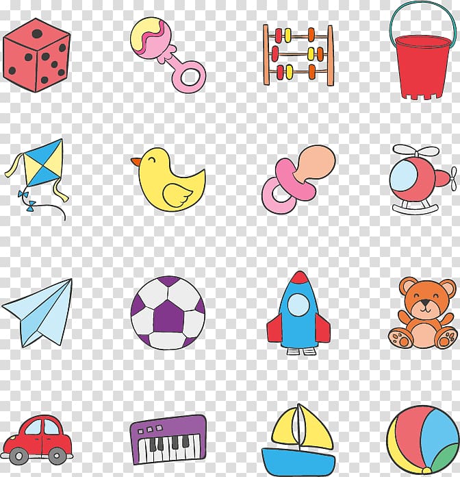 Toy Euclidean Teddy bear Icon, Colored toys transparent background PNG clipart