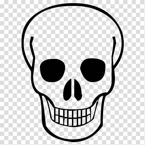 black skull illustration, Skull Calavera , Skull transparent background PNG clipart