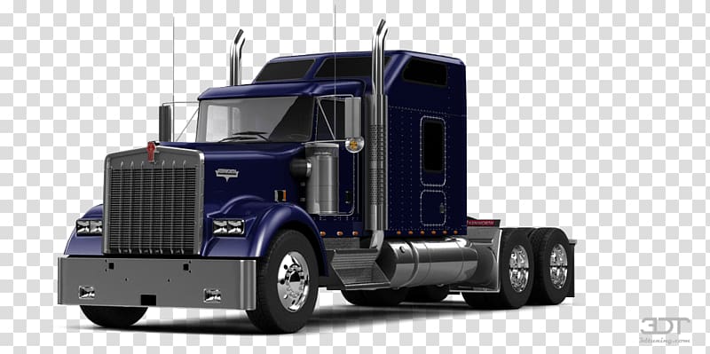 Tire Car Peterbilt 379 Semi-trailer truck, car transparent background PNG clipart