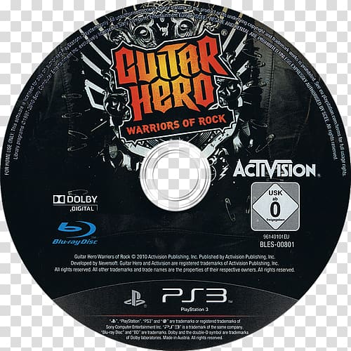 Guitar Hero: Warriors of Rock Xbox 360 Compact disc Guitar controller Rock Band, Guitar hero transparent background PNG clipart
