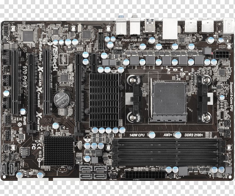 Computer Cases & Housings ASRock FM2A88X Extreme4+, motherboard, ATX, Socket FM2+, AMD A88X, Socket FM2+ ASRock 970 Pro3 DIMM, others transparent background PNG clipart