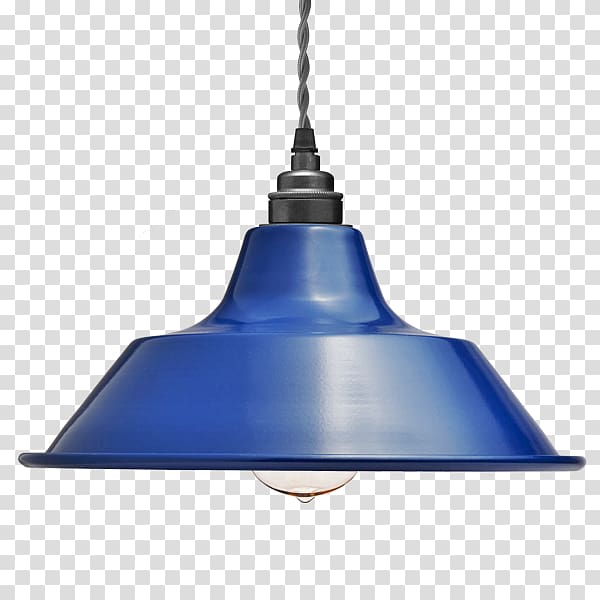 Lamp Shades Dyke Blue Cone, light blue shading transparent background PNG clipart