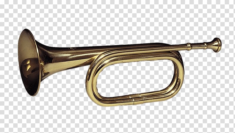 Bugle call Brass Instruments Mouthpiece Trumpet, Trumpet transparent background PNG clipart