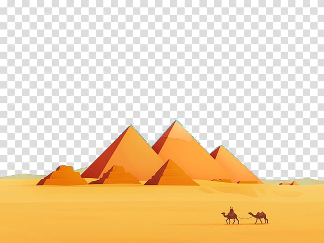 Egyptian pyramids Ancient Egypt, Egyptian Pyramids transparent background PNG clipart