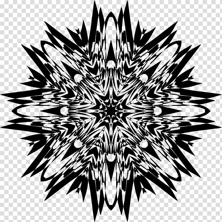 Sacred geometry Fractal art, painting transparent background PNG clipart