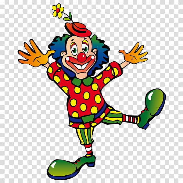 Evil clown Pierrot Circus, carnival theme transparent background PNG clipart