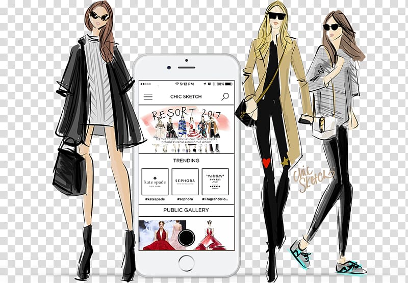 Sketch and Go: 5-Minute Fashion Illustration: 500 Templates and Techniques for Live Fashion Sketching Drawing Sketch, Fashion illustration transparent background PNG clipart