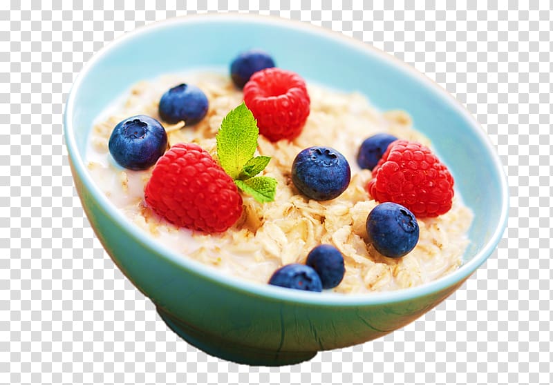 Porridge Breakfast cereal Berry Oatmeal, oat transparent background PNG clipart