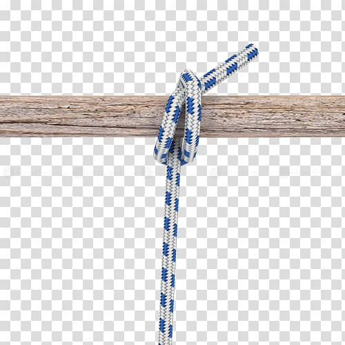 Rope Knot Half hitch Rolling hitch Two half-hitches, rope transparent background PNG clipart