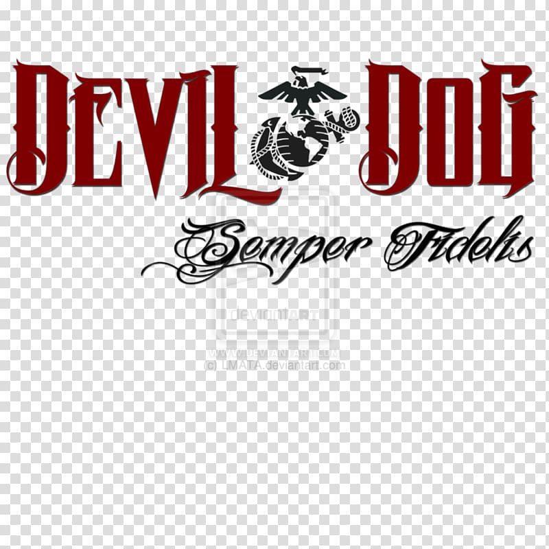 Devil Dog United States Marine Corps Eagle, Globe, and Anchor Semper fidelis Oorah, Semper Fidelis transparent background PNG clipart