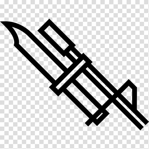 Knife Bayonet Computer Icons Weapon, straddle the army transparent background PNG clipart