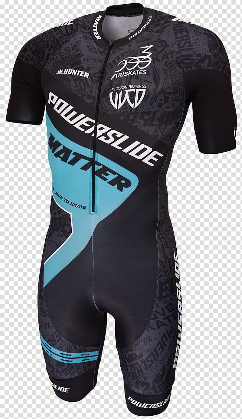 Wetsuit Sleeve Sport Clothing Inline skating, Blue sea transparent background PNG clipart