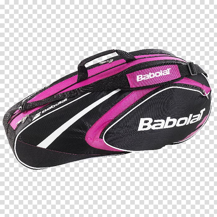 Babolat Club Line 6 Racquet Bag Blackblue Racket Babolat Club Line Tennis Backpack, prince tennis bags transparent background PNG clipart