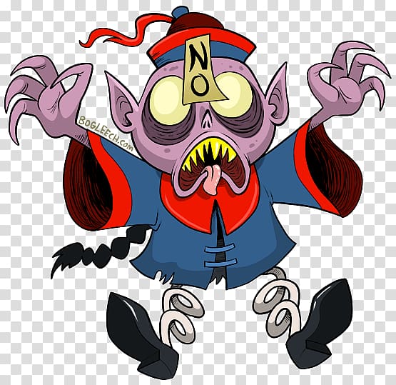 Jiangshi Vampire Zombie Cartoon, Vampire transparent background PNG clipart