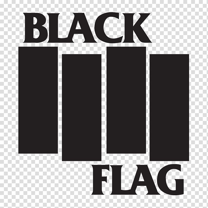 Black Flag Hardcore punk Logo SST Records Rise Above, megadeth transparent background PNG clipart