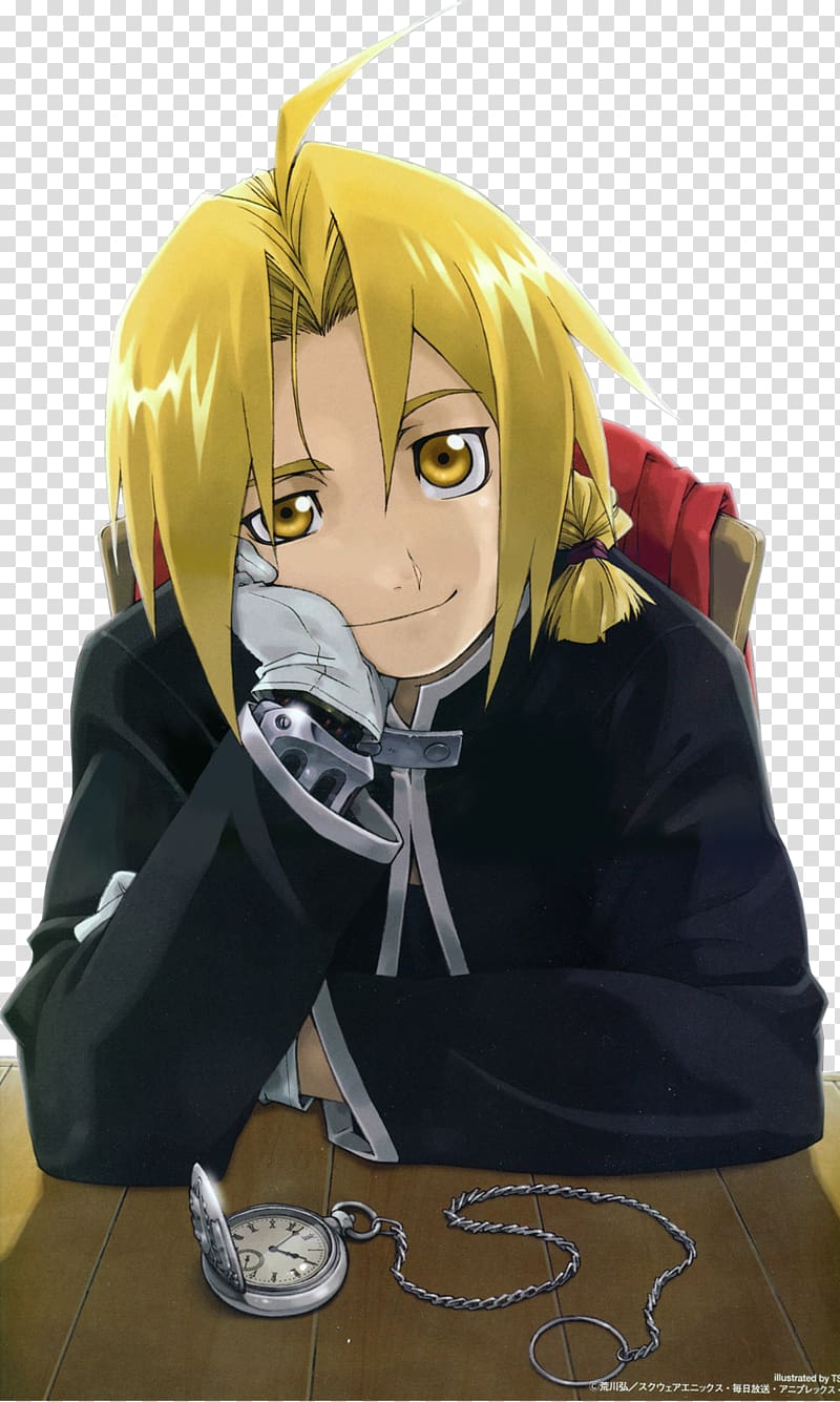 Edward Elric Alphonse Elric Winry Rockbell Roy Mustang Maes Hughes, Eddie Sweet transparent background PNG clipart
