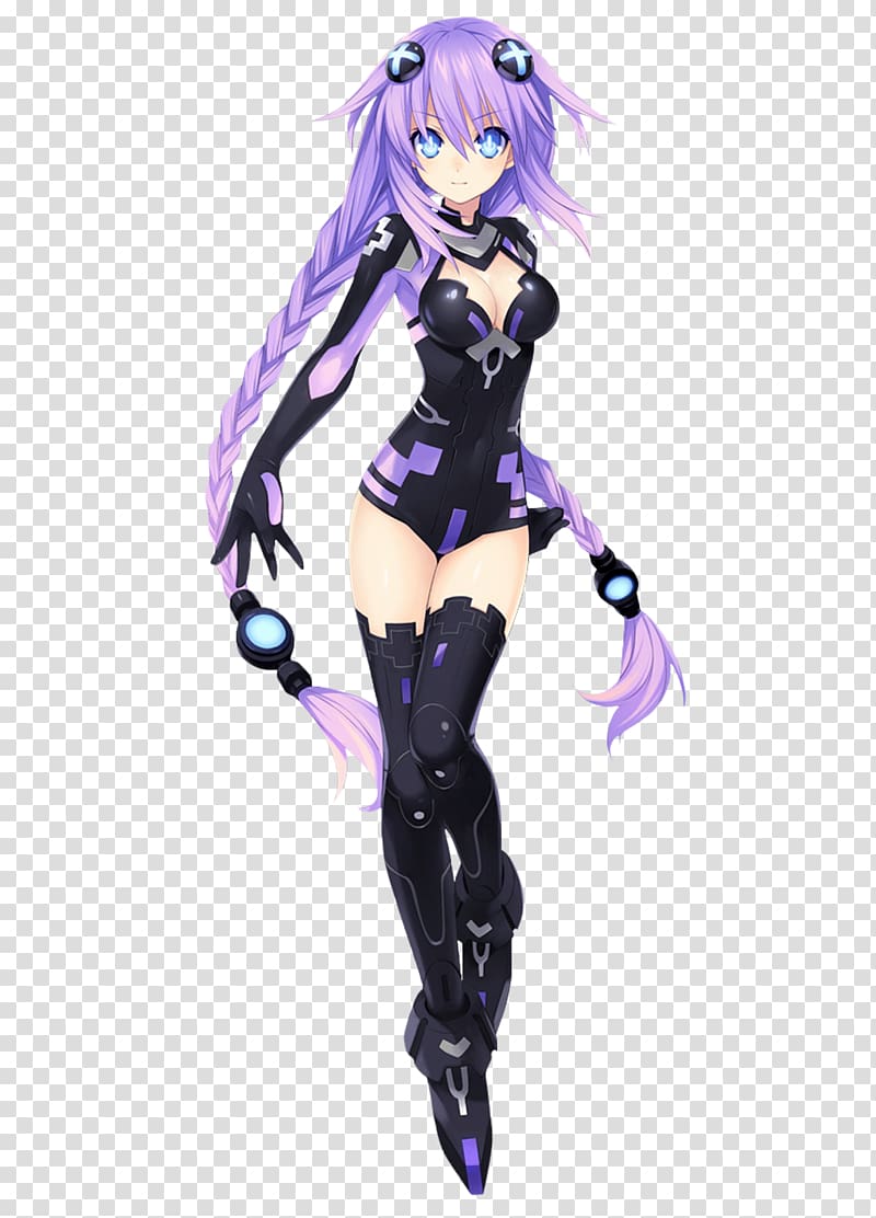 Anime Character Female Hyperdimension Neptunia Manga, manga transparent background PNG clipart