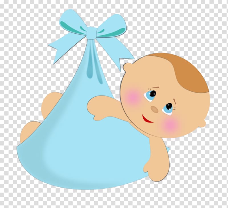 Infant Baby shower Childbirth , Child holding a blue bag transparent background PNG clipart