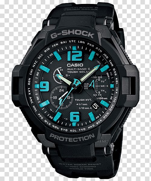 G-Shock Casio Watch Baselworld Tough Solar, watch transparent background PNG clipart
