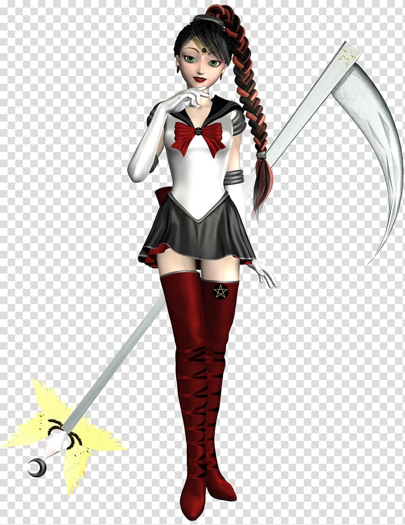 Costume design Character Fiction, death busters sailor moon transparent background PNG clipart