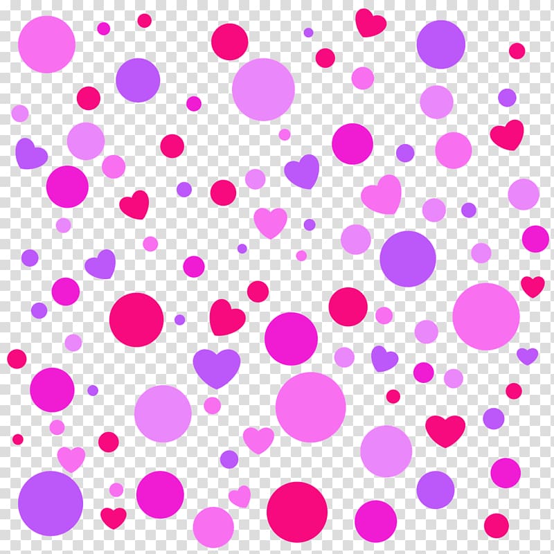 Towel Polka dot Color Purple Pattern, colorful transparent background PNG clipart