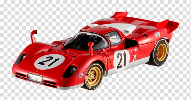 Model car Ferrari P 12 Hours of Sebring, Ferrari Daytona transparent background PNG clipart