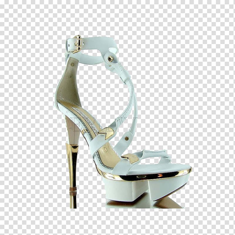 High-heeled footwear Sandal Shoe, Qian Ma can Lorenz strap high heels transparent background PNG clipart