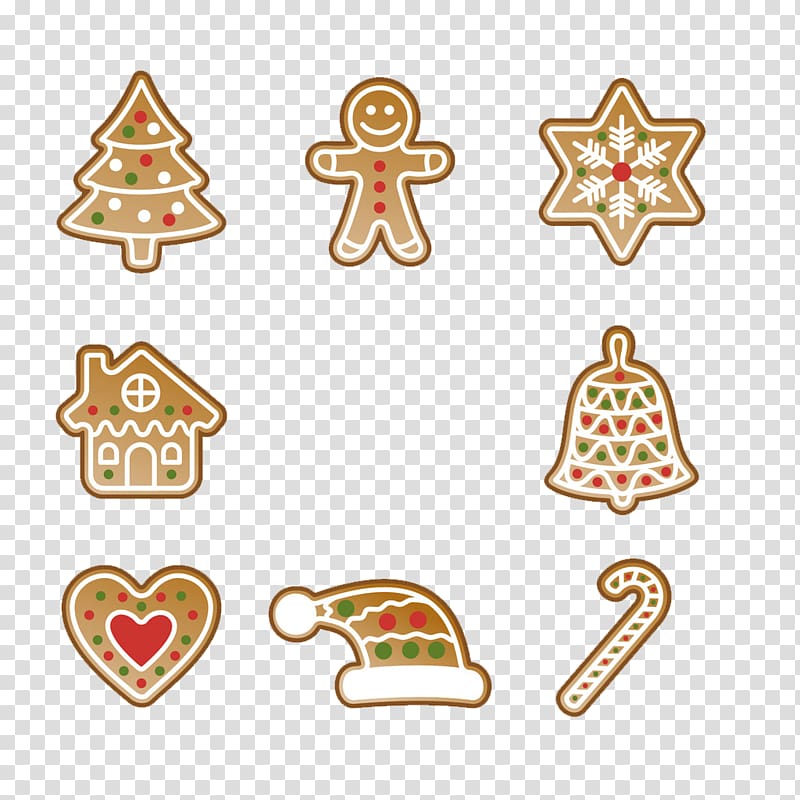 Christmas tree Christmas ornament Christmas cookie, Creative Christmas Cookies transparent background PNG clipart
