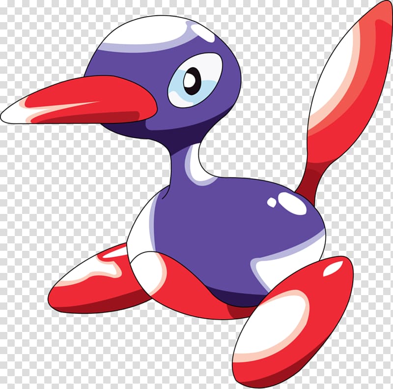 Duck Porygon2 Porygon-Z Línia evolutiva de Porygon, duck transparent background PNG clipart