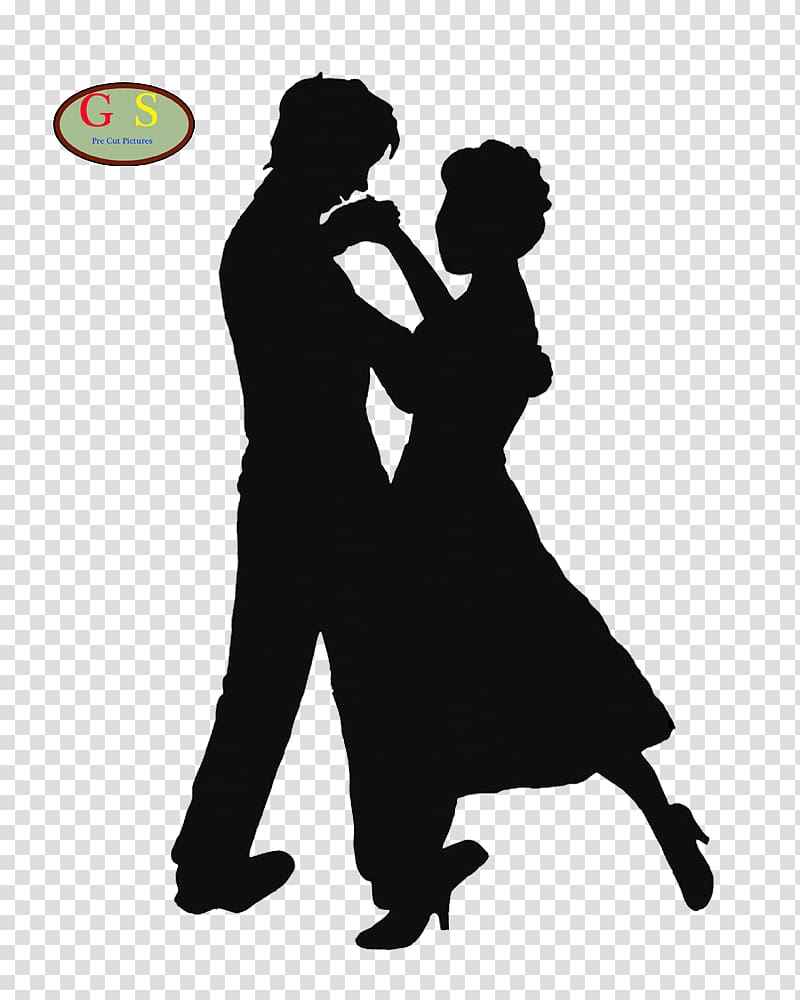 Ballroom dance Silhouette , Silhouette transparent background PNG clipart