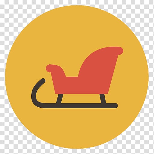 angle symbol circle yellow, Sleg sleigh transparent background PNG clipart