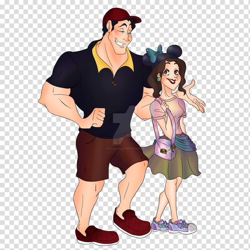 Gaston Belle Drizella Beauty and the Beast Fan art, gaston disney transparent background PNG clipart