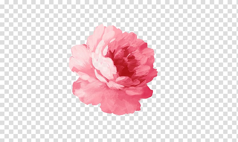 pink peony flower illustration, Paper T-shirt Flower Sticker Watercolor painting, Red Peony transparent background PNG clipart