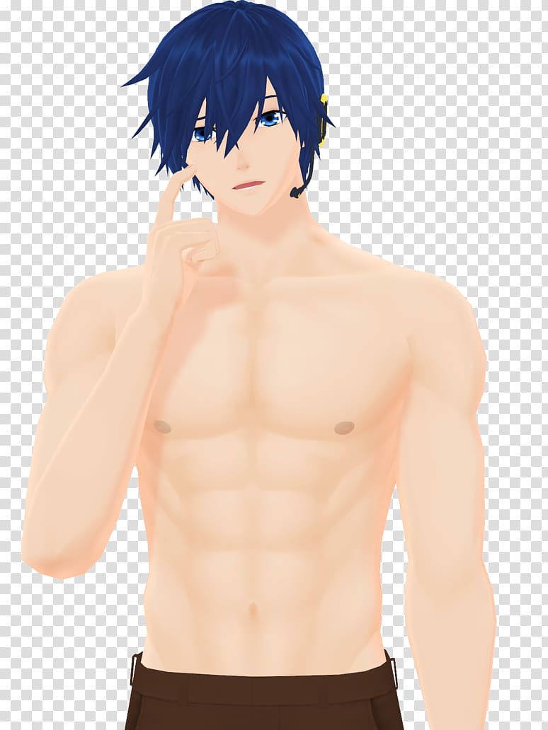 Male Muscle Anime Arm, anime boy transparent background PNG clipart