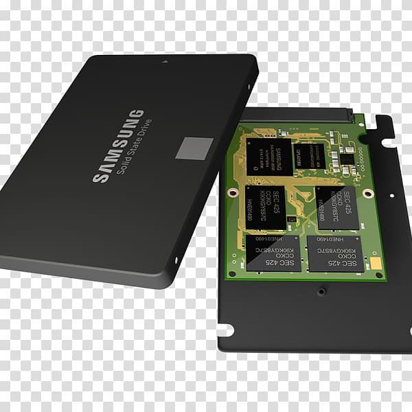 Samsung 850 EVO SSD Solid-state drive Serial ATA Hard Drives, samsung transparent background PNG clipart