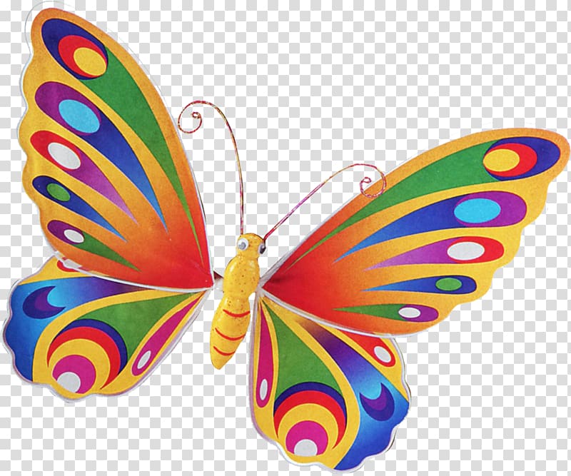 rainbow butterfly transparent background png cliparts free