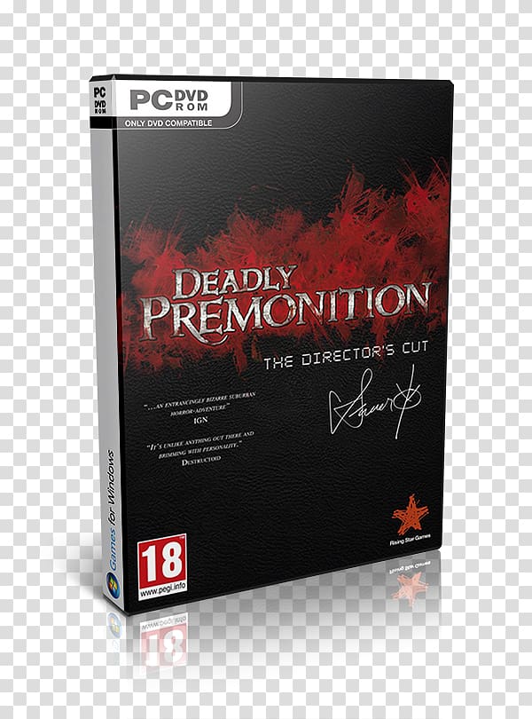Deadly Premonition Tokyo Game Show Director's cut Xbox 360 Special edition, others transparent background PNG clipart