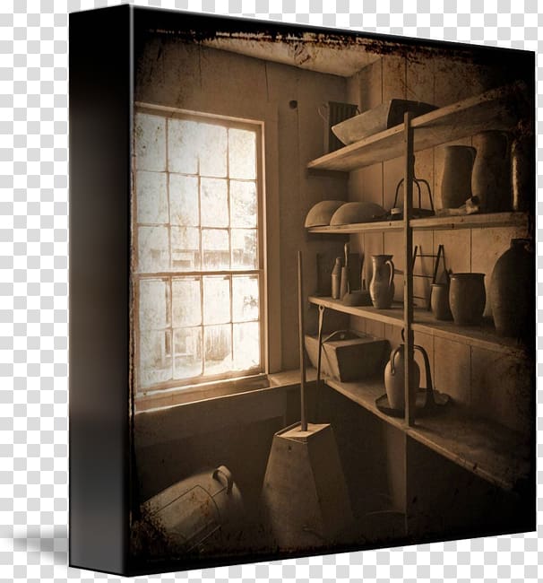 Shelf Window Bookcase Interior Design Services, Butter Churn transparent background PNG clipart
