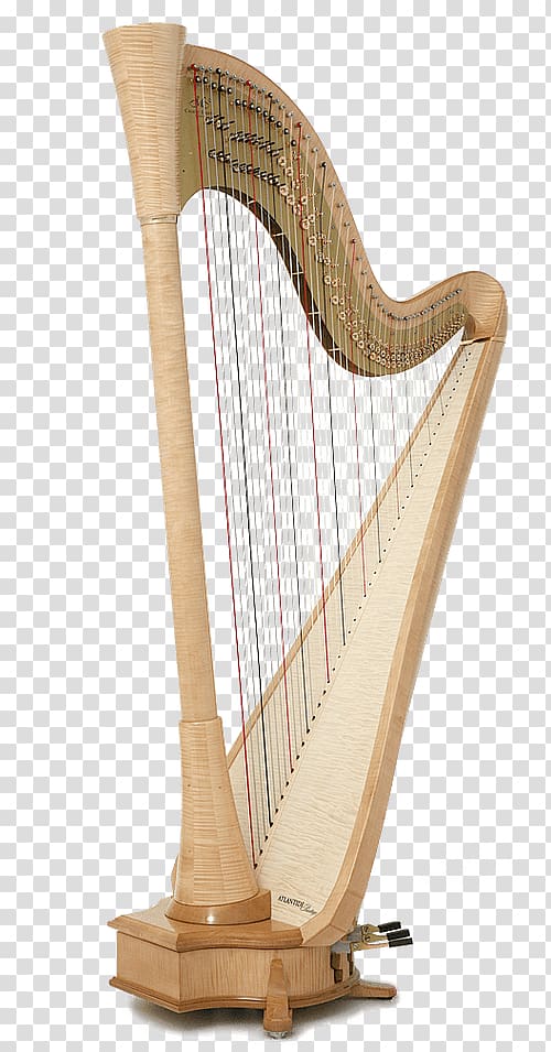 Pedal harp Musical Instruments Celtic harp Camac Harps, harp transparent background PNG clipart