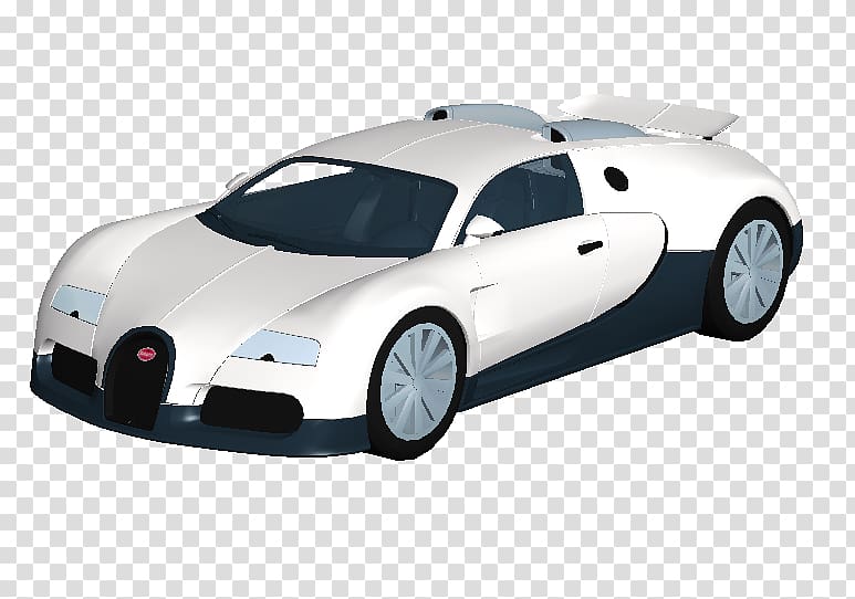 Roblox Bugatti Veyron Sports car, bugatti transparent background PNG clipart