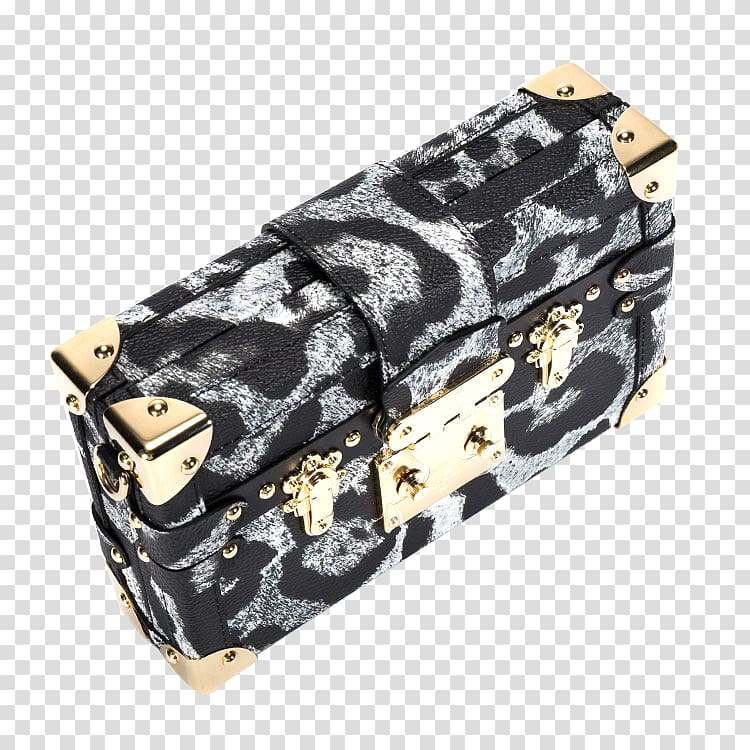 Handbag Louis Vuitton LV Bag, Louis Vuitton Ms. bag black and gray leopard top view transparent background PNG clipart