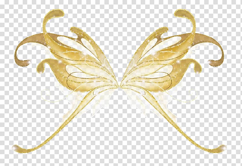 Butterfly Insect wing Insect wing Pest, gold fairy wings digital transparent background PNG clipart