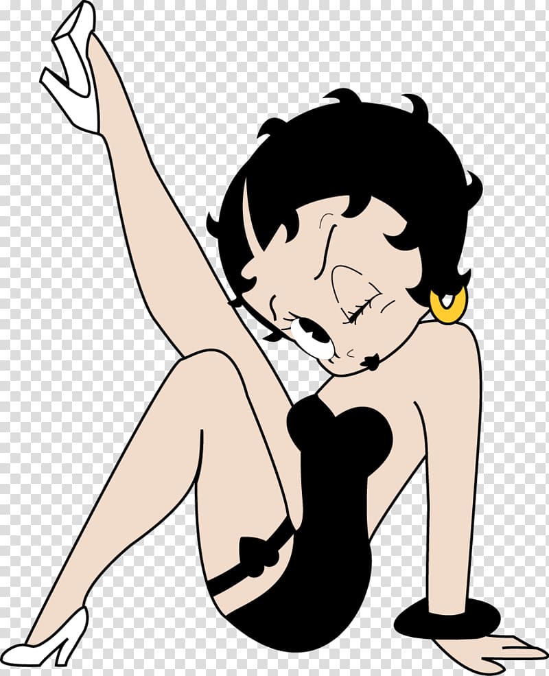 Betty Boop Bimbo Syco Cartoon, nice transparent background PNG clipart