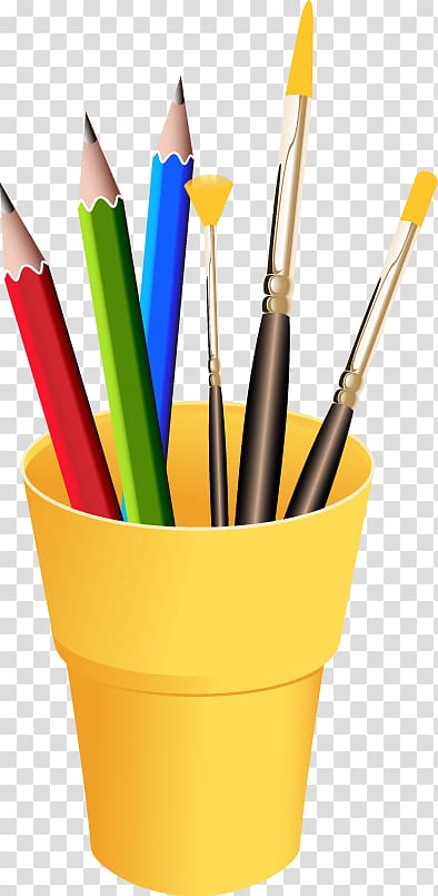 Pencil Colors Clipart Set | Colorful Drawing Supplies | Artistic Tools |  Digital Illustrations