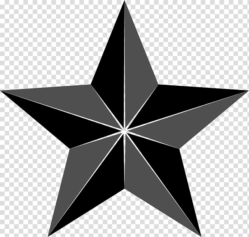 Five-pointed star Color , stars transparent background PNG clipart