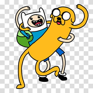 Human behavior Organism Cartoon , finn and jake transparent background PNG clipart thumbnail