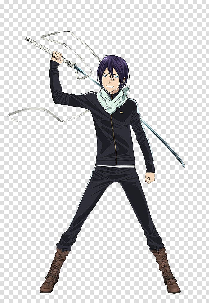 Noragami Anime Manga Funimation Bones, fighting transparent background PNG clipart