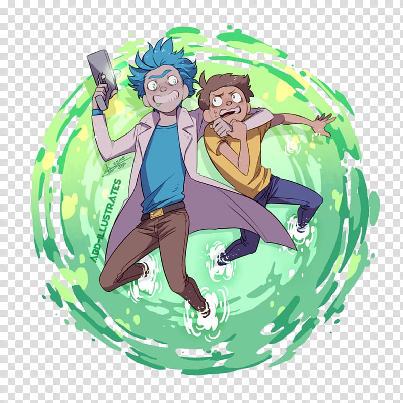 Morty Smith Drawing Animation Fan art, rick and morty transparent background PNG clipart