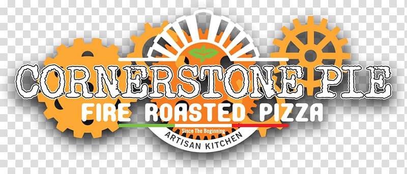 Cornerstone Pie Pizza Restaurant Italian tomato pie Logo, pizza transparent background PNG clipart