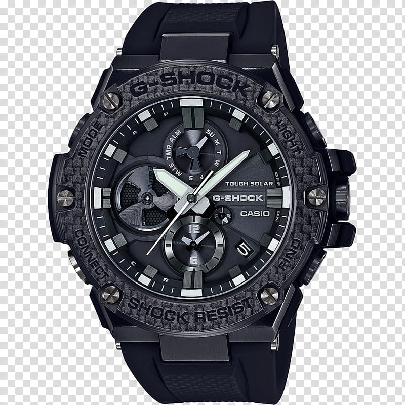 Casio G-Shock GST-B100 Watch G-Shock GST-B100X, watch transparent background PNG clipart
